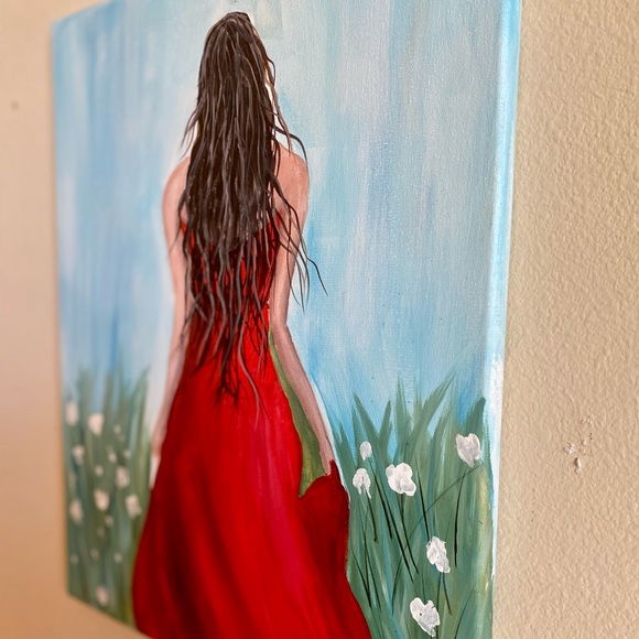 Abstract woman painting - Picture 2 of 3